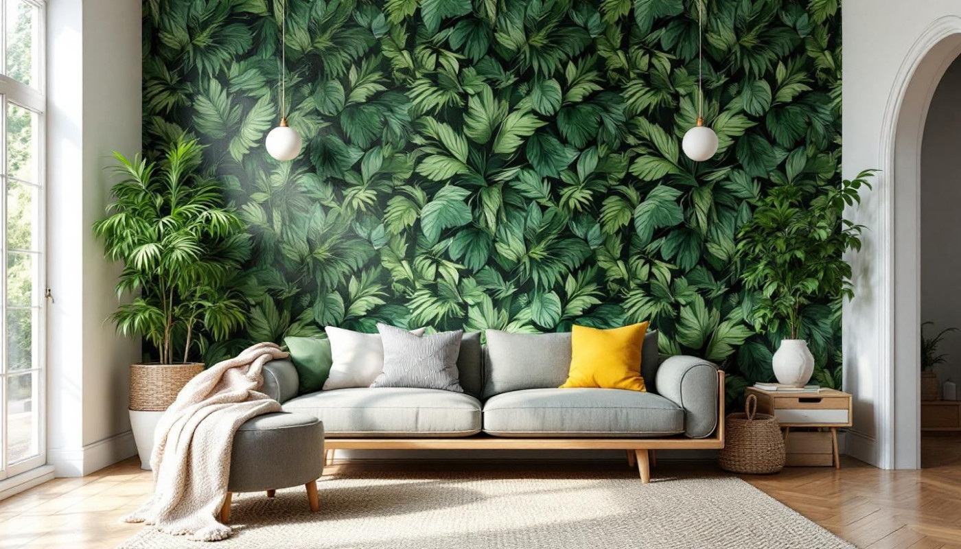 Comment les papiers peints à motifs feuillage transforment-ils votre intérieur ?